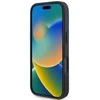 BMW karštai štampuotas odinis dėklas iPhone 16 Pro Max“ – juodas