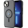 Dėklas BMW BMHMP14MDSLK Apple iPhone 14 Plus / 15 Plus 6.7″ juodos spalvos kietas dėklas Signature MagSafe
