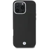 BMW BMHMP16X23 PUFWK Apple iPhone 16 Pro Max 6.9″ juodos spalvos kietas dėklas Sign Full Wrapped Metal MagSafe