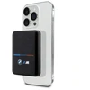 BMW Powerbank inductive BMPBMS5K22PGVK 15W 5000mAh + kabelis juodos spalvos M Collection MagSafe
