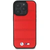 Dėklas BMW BMHMP16X23PUSPR Apple iPhone 16 Pro Max 6.9" raudona/raudona M perforuota ir susiūta linija MagSafe