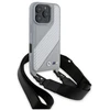 BMW BMHCP16X23PSCCG Apple iPhone 16 Pro Max 6.9" pilkas kietas dėklas M Edition Carbon Stripe & Strap