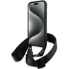 Dėklas BMW BMHCP15M23 PSCCK Apple iPhone 15 Plus 14 Plus 6.7″ juodos spalvos kietas dėklas M Edition Carbon Stripe & Stra