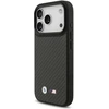 BMW M Kevlar Matinis MagSafe Dėklas iPhone 17 Pro - Juodas