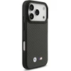 BMW M Kevlar Matinis MagSafe Dėklas iPhone 17 Pro - Juodas