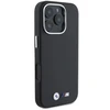 BMW BMHCP16X23 PMWK Apple iPhone 16 Pro Max 6.9″ juodos spalvos kietas dėklas M Smooth Full Wrapped Metal