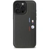 BMW BMHCP16L23 PUPVA Apple iPhone 16 Pro 6.3″ anthracite kietas dėklas M Perforated Tricolor Detail Line