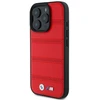 BMW BMHMP16L23 PUSPR Apple iPhone 16 Pro 6.3″ red kietas dėklas M Perforated And Stitched Line MagSafe