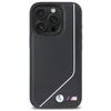 BMW BMHMP16L23 PUCPK Apple iPhone 16 Pro 6.3″ juodos spalvos kietas dėklas M Perforated Twisted Line MagSafe