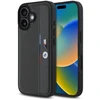 BMW BMHCP16S23 PUPVA Apple iPhone 16 6.1″ anthracite kietas dėklas M Perforated Tricolor Detail Line
