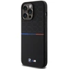BMW BMHMP15X22SMPK Apple iPhone 15 Pro Max 6.7″ juodos spalvos kietas dėklas M Silicone Pattern MagSafe