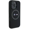 BMW BMHMP16X23SROK Apple iPhone 16 Pro Max 6.9" dėklas telefonui juodos spalvos M Silikoninis Printed Ring MagSafe