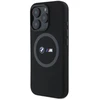 BMW BMHMP16X23SROK Apple iPhone 16 Pro Max 6.9" dėklas telefonui juodos spalvos M Silikoninis Printed Ring MagSafe