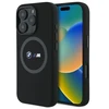 BMW BMHMP16X23SROK Apple iPhone 16 Pro Max 6.9" dėklas telefonui juodos spalvos M Silikoninis Printed Ring MagSafe