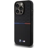 BMW BMHMP15L22SMPK Apple iPhone 15 Pro 6.1″ juodos spalvos kietas dėklas M Silicone Pattern MagSafe