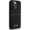 BMW BMHMP15L22SMPK Apple iPhone 15 Pro 6.1″ juodos spalvos kietas dėklas M Silicone Pattern MagSafe