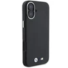 BMW BMHMP16M23 PMWK Apple iPhone 16 Plus 6.7″ juodos spalvos kietas dėklas M Smooth Full Wrapped Metal MagSafe