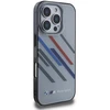 BMW BMHCP16L23HTRAG Apple iPhone 16 Pro 6.3″ pilkas kietas dėklas Motorsport IML Random Stripes