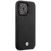 Dėklas BMW BMHCP14L22RFGK Apple iPhone 14 Pro 6.1″ juodos spalvos Leather Diamond Pattern