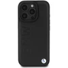 BMW Leather Hot Stamp Apple iPhone 16 Pro Max - dėklas telefonui juodos spalvos