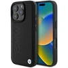 BMW Leather Hot Stamp Apple iPhone 16 Pro Max - dėklas telefonui juodos spalvos