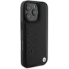 BMW Leather Hot Stamp Apple iPhone 16 Pro Max - dėklas telefonui juodos spalvos