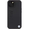 Dėklas BMW BMHCP15SSLLBK Apple iPhone 15 14 13 6.1″ juodos spalvos Leather Hot Stamp