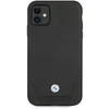 Apple iPhone 11 BMW dėklas odinis Perforate (BMHCN61RSWPK) juodos spalvos