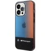 BMW pusiau trispalvė dėklas iPhone 14 Pro Max (juodas)