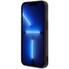BMW pusiau trispalvė dėklas iPhone 14 Pro Max (juodas)