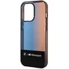 BMW pusiau trispalvė dėklas iPhone 14 Pro Max (juodas)