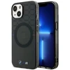 BMW BMHMP14MHGPK Apple iPhone 14 Plus / 15 Plus 6.7″ Pilkas Pattern MagSafe Dėklas