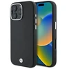 BMW BMHMP16L23 PUFWK Apple iPhone 16 Pro 6.3″ juodos spalvos kietas dėklas Sign Full Wrapped Metal MagSafe