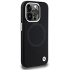 Dėklas BMW BMHMP15XSILBK2 Apple iPhone 15 Pro Max 6.7″ juodos spalvos Signature Liquid Silicone MagSafe