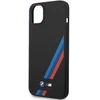 BMW silikoninis dėklas iPhone 14 Plus / 15 Plus, juodas