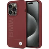 Apple iPhone 15 Pro BMW dėklas silikoninis Big Logo MagSafe (BMHMP15LSLBLRE) raudonos spalvos