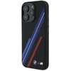 BMW BMHMP16X23SSPK Apple iPhone 16 Pro Max 6.9″ juodos spalvos kietas dėklas Silicone Random Lines MagSafe