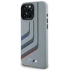 BMW BMHMP16X23SLIG Apple iPhone 16 Pro Max 6.9" dėklas telefonui pilkos spalvos Silikoninis Turning Lines MagSafe