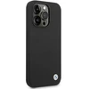Dėklas BMW BMHCP14LSILBK Apple iPhone 14 Pro 6,1″ juodos spalvos Silicone Metal Logo