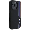 BMW BMHMP16X23SCUK Apple iPhone 16 Pro Max 6.9″ juodos spalvos kietas dėklas Silicone Cut Tricolor Lines MagSafe