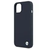 BMW BMHCP13SSILNA Apple iPhone 13 mini 5,4″ navy kietas dėklas Silicone Signature