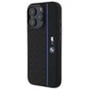 BMW BMHMP16L23SHEB Apple iPhone 16 Pro 6.3" dėklas telefonui juodos spalvos Silikoninis Hexagon Line MagSafe