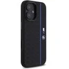 BMW BMHMP16S23SHEB Apple iPhone 16 6.1" dėklas telefonui juodos spalvos Silikoninis Hexagon Line MagSafe