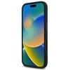 BMW BMHMP16S23SHEB Apple iPhone 16 6.1" dėklas telefonui juodos spalvos Silikoninis Hexagon Line MagSafe