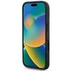BMW ženklas, rombinis metalinis logotipas, MagSafe“ dėklas iPhone 16 Pro Max“ – raudonas