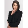 Bodis moteriškas juodas ilgomis rankovėmis Nife
