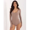 Body Palaidinė moterimRV-BO-A1047.94-ciemny bezowy