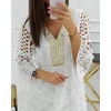 Boho stiliaus suknelė balta