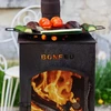 BonFeu BonCarré sodo židinys, juodas, 3503