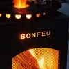 BonFeu BonCarré sodo židinys, juodas, 3503